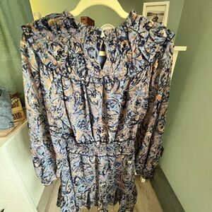 Floral Print Mini Dress